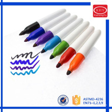 Assorted colors vibrant permanent ink mini marker pen